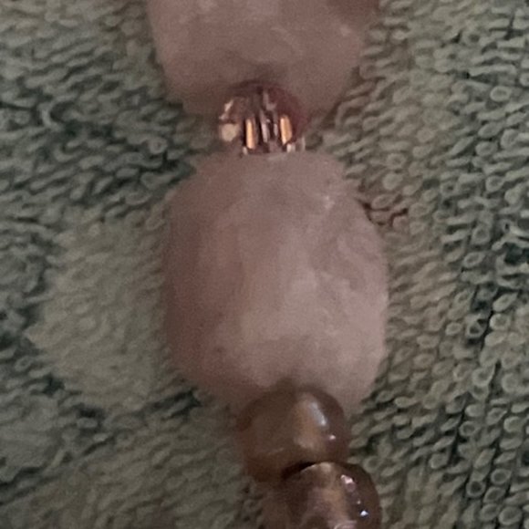 Unique Upcycled Cowboy Boot Purse W/Pink Quartz - Picture 4 of 12